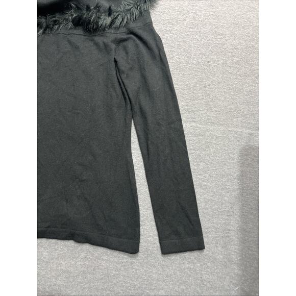 Lilly Pulitzer Alira Off Shoulders Elegant Sweater Black Womens Size M - Picture 5 of 12